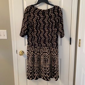 3/4 sleeve a-line dress.